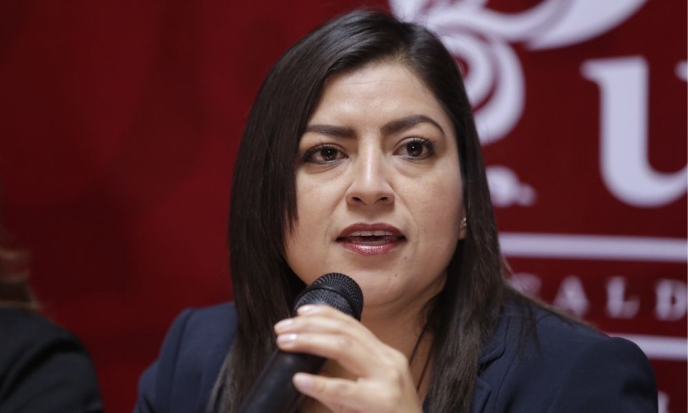 Militantes deben elegir al dirigente nacional de Morena: Claudia Rivera 