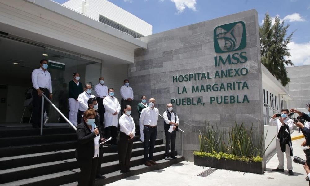 Cuenta IMSS con 534 camas en Puebla para atender Covid-19, aseguran