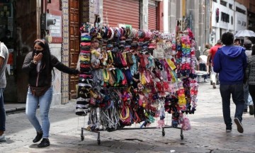 Vendedores ambulantes del Centro Histórico 