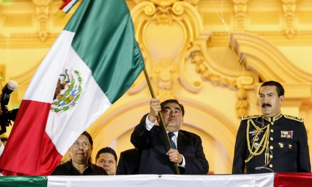 Grito de Independencia en Puebla será presencial, adelanta Barbosa 