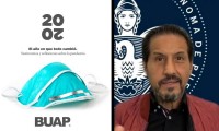 Alfonso Esparza inaugura la 33 Feria Nacional del Libro BUAP; presenta el libro digital 2020