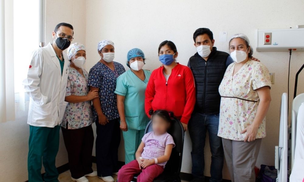 Dan de alta a paciente pediátrica tras exitosa cirugía cardíaca, a pesar de la contingencia sanitaria por el Covid-19