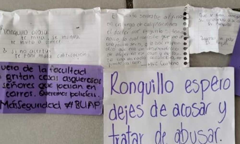 BUAP abre debate en contra del acoso sexual en la Universidad