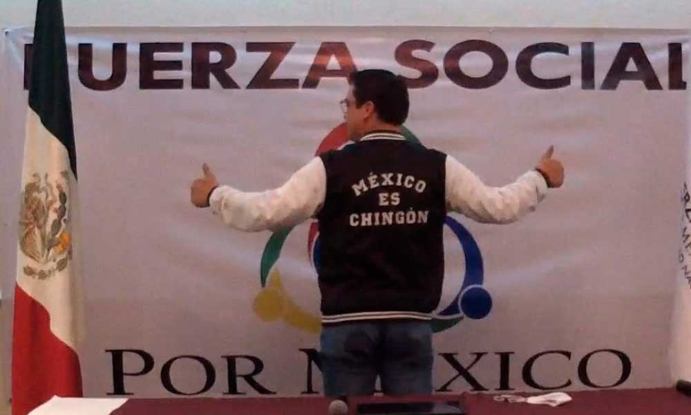 Gerardo Islas impugna el rechazo de Fuerza Social como partido político
