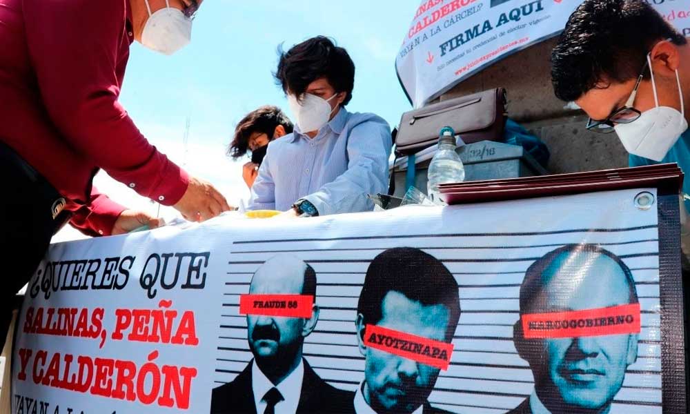 Puebla reúne 8 mil firmas para enjuiciar a expresidentes