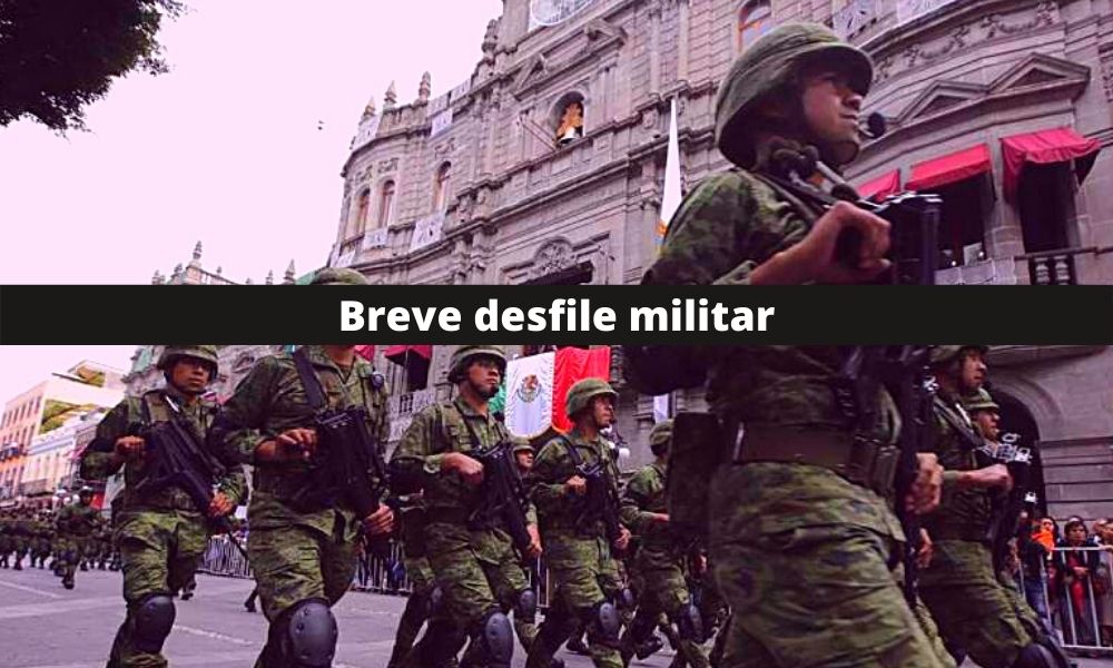 En Vivo: Desfile militar en Puebla; será sin presencia ciudadana 