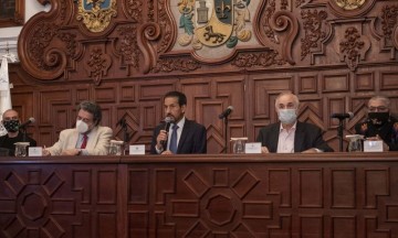 En el marco del aniversario 100 del Partido Comunista Mexicano.