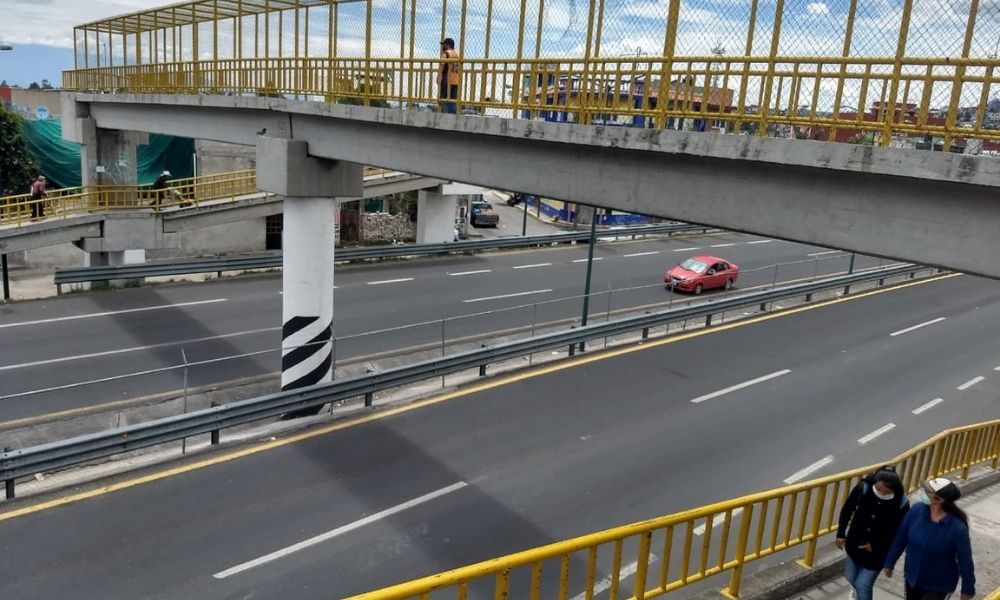 Retiro de puentes peatonales inservibles costará 3 millones de pesos 