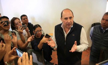 Pide Fernando Manzanilla asegurar recursos para combatir la delincuencia en Puebla