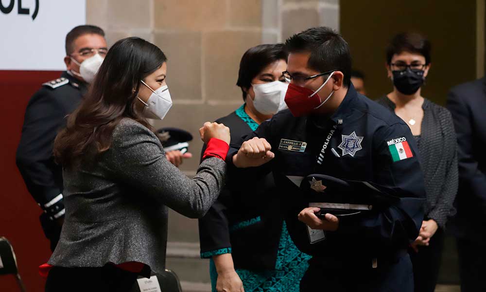 Brote de Covid-19 en la Policía de Puebla; se confirma 13 contagiados en un día