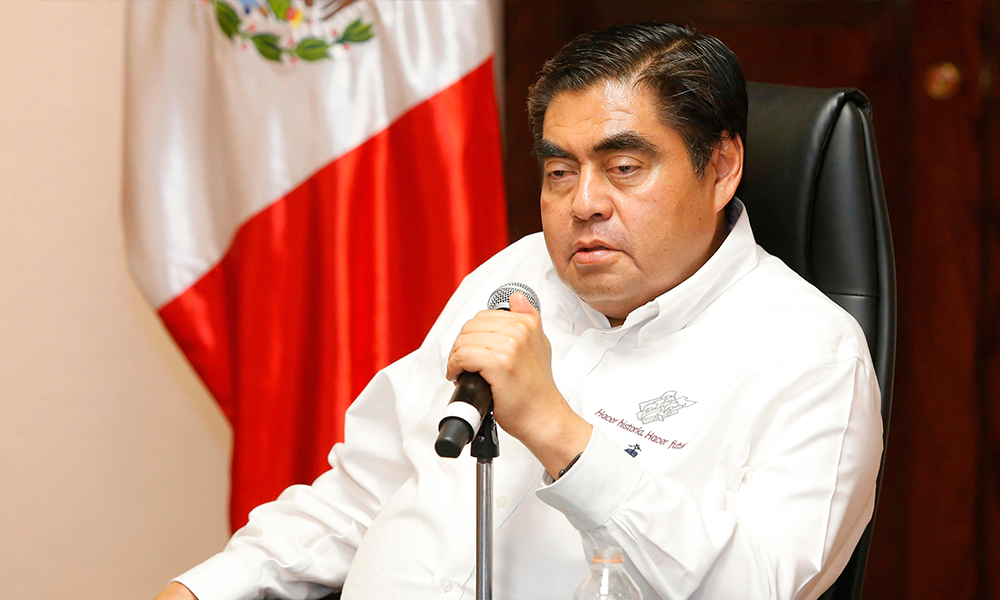 Gobernador de Puebla, Miguel Barbosa Huerta. 