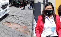 Un gobierno no se mide por la cantidad de baches que se tapan: Claudia Rivera