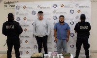 Detienen a tres presuntos narcomenudistas en Cholula