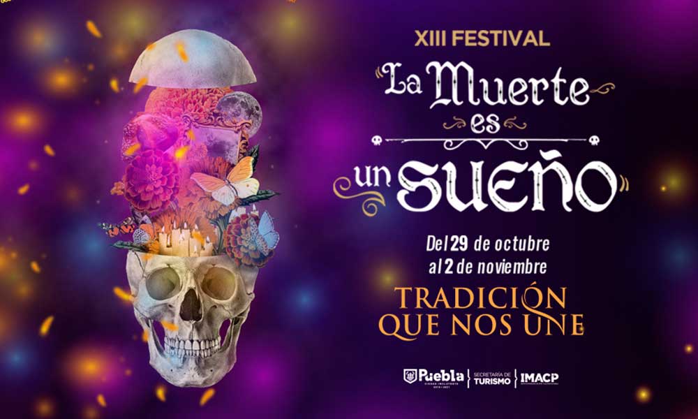 Estas son las actividades virtuales del Festival Día de Muertos en Puebla