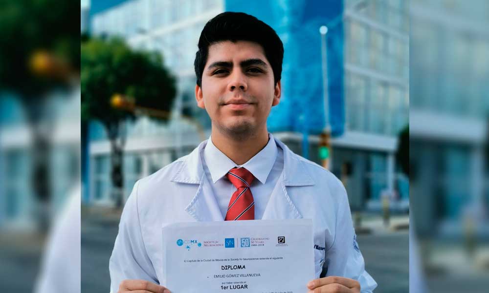 Estudiante de Medicina BUAP, primer lugar de la Olimpiada Nacional de Neurociencias
