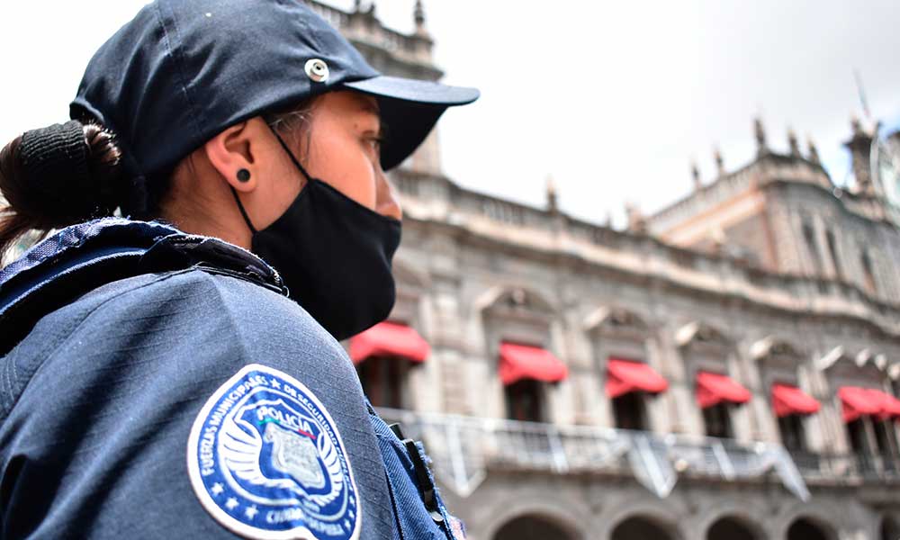 Puebla, quinto estado con más contagios y decesos de policías por Covid-19 