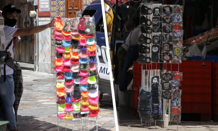 Comprar cubrebocas en la calle es riesgo de infección, alertan