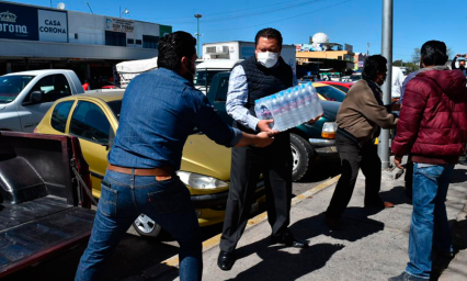 Sindicalizados se solidarizan y envían 6 toneladas de apoyo a Tabasco 