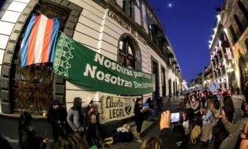 La manifestación en radio BUAP forma parte de la toma pacifica de las instalaciones.