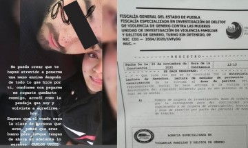 Realizó la denuncia formal ante la Fiscalía general del Estado.