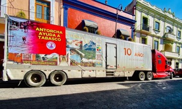 Este apoyo es fruto de una colecta que programó Antorcha. 