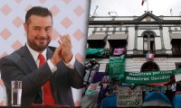 ¡Aborto legal ya!, se une el rector de la Ibero Puebla con feministas