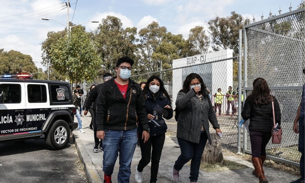  Sin freno, contagios de Covid-19 en Puebla 