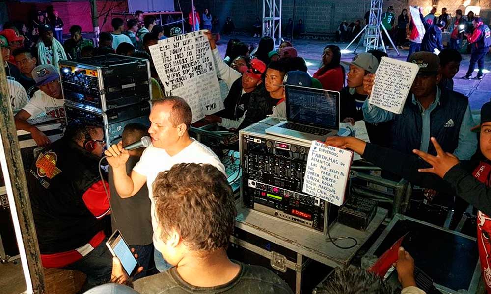 Intentan suspender sonideros en Puebla pero agreden a personal de PC