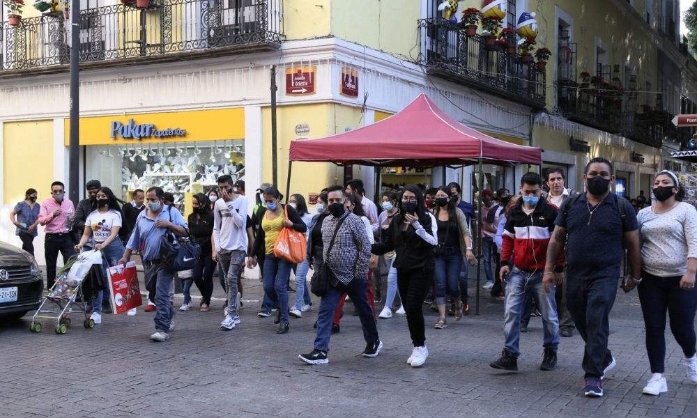 Sigue al alza de contagios en Puebla 