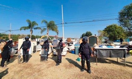 Gobierno de Cholula viola amparo federal y desaloja a familia de su vivienda 