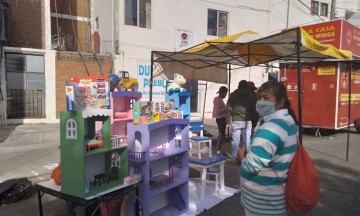  Habilitan La Margarita como tianguis de juguetes 