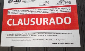 Clausuran 9 establecimientos durante el 5 de enero 