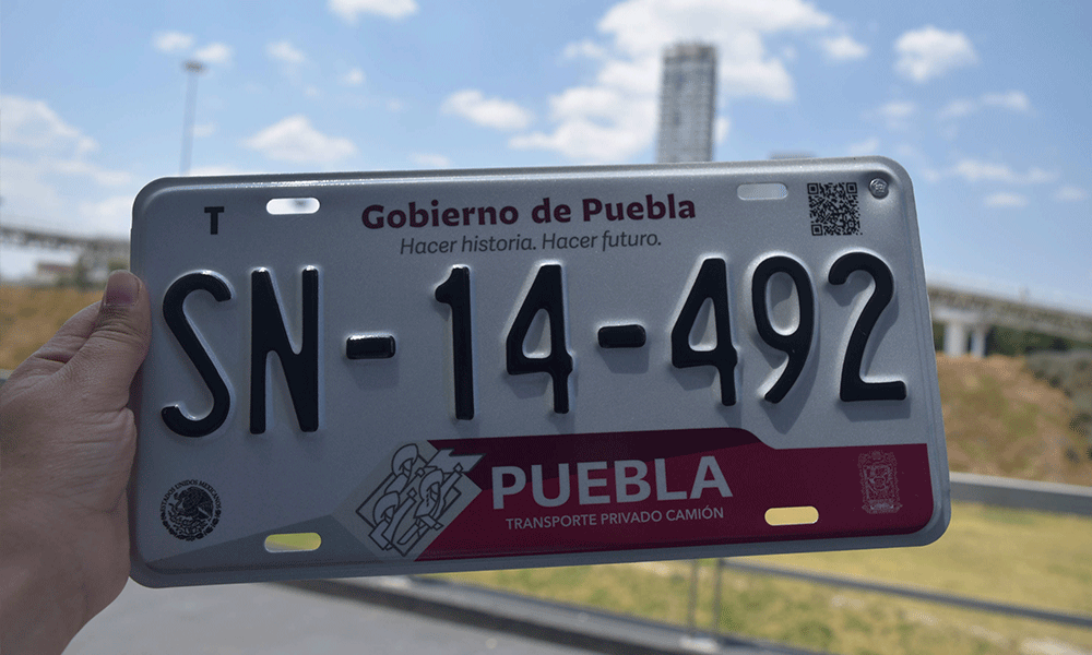 Aplazan reemplacamiento y extienden periodo para pago de control vehicular en Puebla 