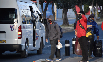 Registran alta movilidad de transporte público 7 nodos viales de la capital 