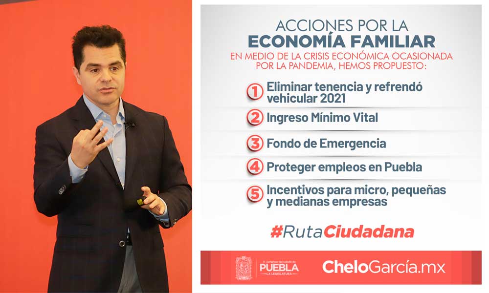 Diputado Marcelo García refrenda compromiso por proteger economía familiar