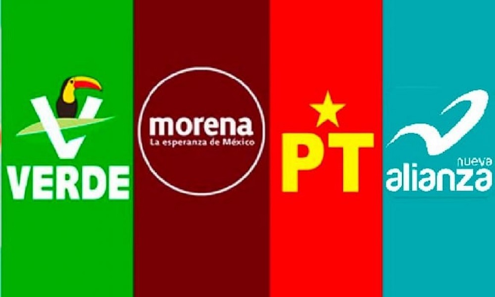 Morena, PT, PVEM y Nueva Alianza van en coalición para diputaciones