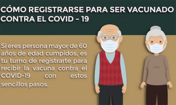 De 50 solo 13 adultos mayores pudieron registrarse para la vacunación en Puebla