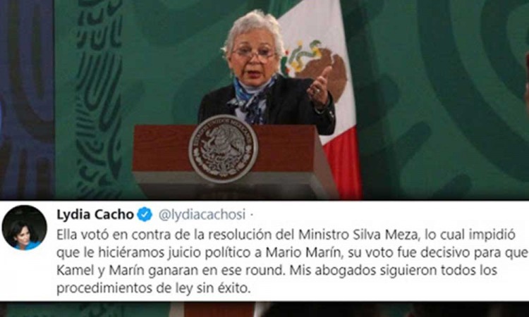 Olga Sánchez cómplice al evitar enjuiciar a Mario Marín: Lydia Cacho 