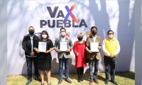Firman alianza “Va Por Puebla”; PAN, PRI y PRD siempre sí van juntos 