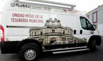 Ponen en marcha Tesorería Móvil para realizar pago de impuestos en la ciudad de Puebla 