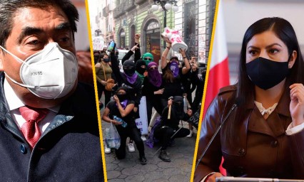 ¿Realmente el Ayuntamiento de Puebla metió mano en los actos violentos en la marcha del 8M?