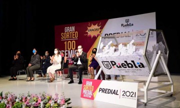 Anuncian a los ganadores del Sorteo Predial 2021 en Puebla 