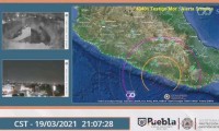 Sin daños en Puebla tras sismo en Guerrero, reporta PC