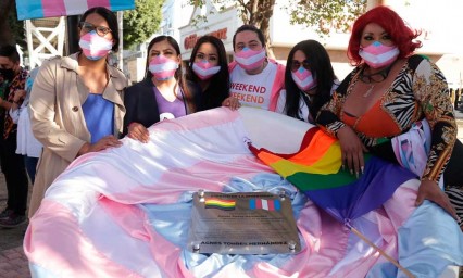 Conmemoran a Agnes Torres reinaugurando la placa en su honor en Puebla