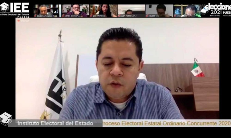 Avala IEE en Puebla a consejeras y consejeros para este proceso electoral 2021