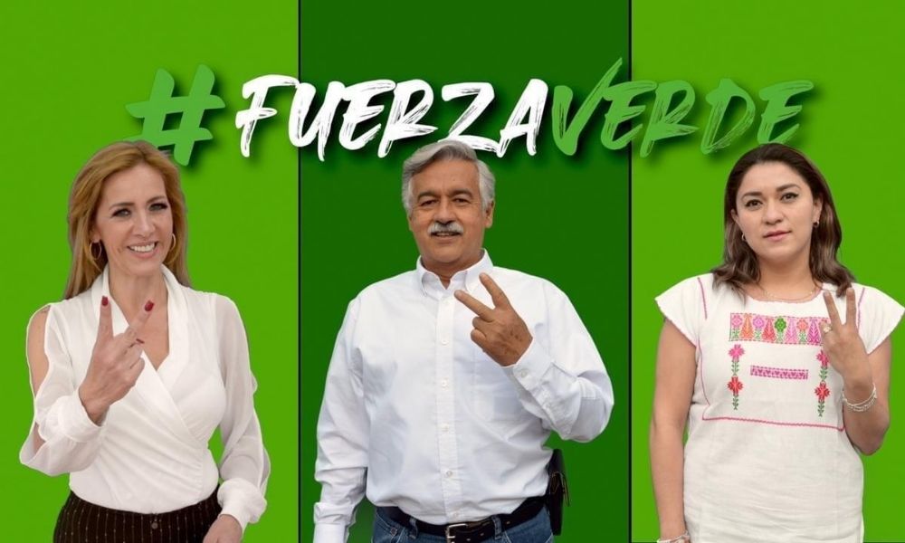 Presenta el Verde a sus candidatos a diputados federales por Puebla; entre ellos, conductora de TV Azteca