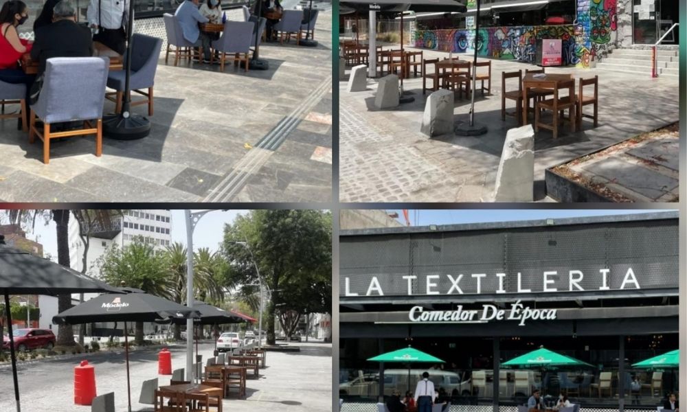 Aplican negocios “Terrazas Móviles” en Puebla para incrementar ventas hasta un 15% 