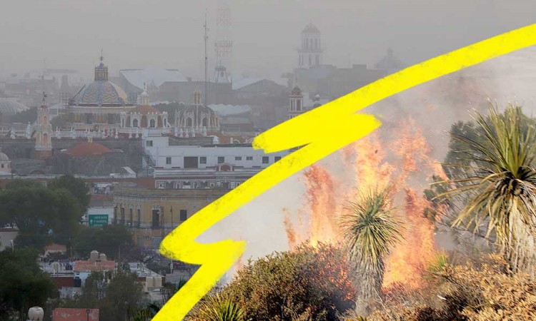 Registra Puebla mala calidad de aire; entra en pre-contingencia fase 1