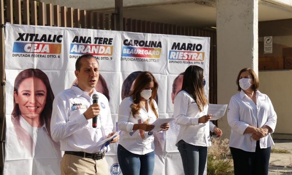¿Dónde están los diputados de Morena? critican candidatos a diputaciones federales de Va Por México