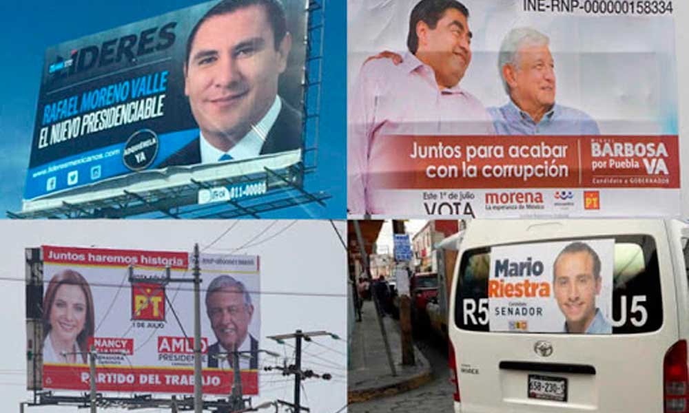 Propaganda electoral: que si y que no es correcto según el tipo de candidatura en Puebla